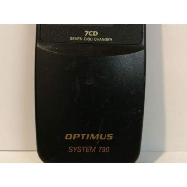 Optimus System 730 7 CD Seven Disc Changer Remote Control - Remote Controls