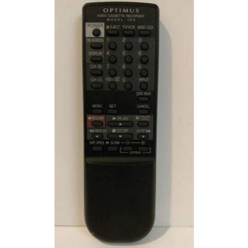 Optimus VCR Remote Control Model 109