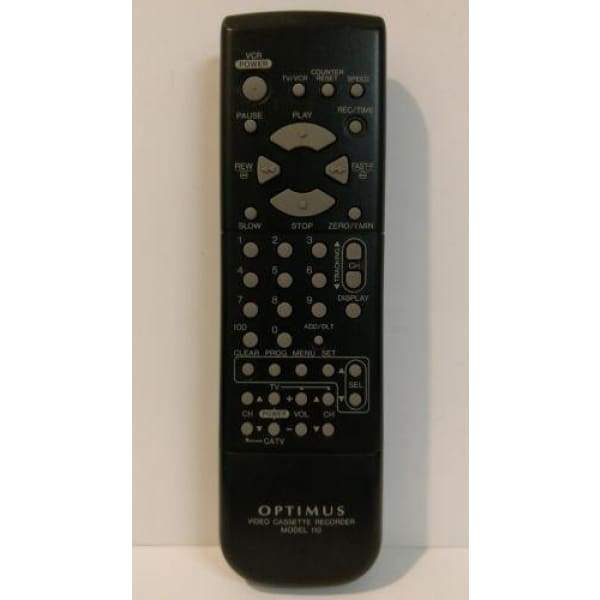 Optimus VSQS1474 VCR Remote Control Model 110 - Remote Controls