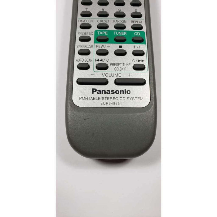Panasonic EUR648251 Audio Remote Control - Remote Control