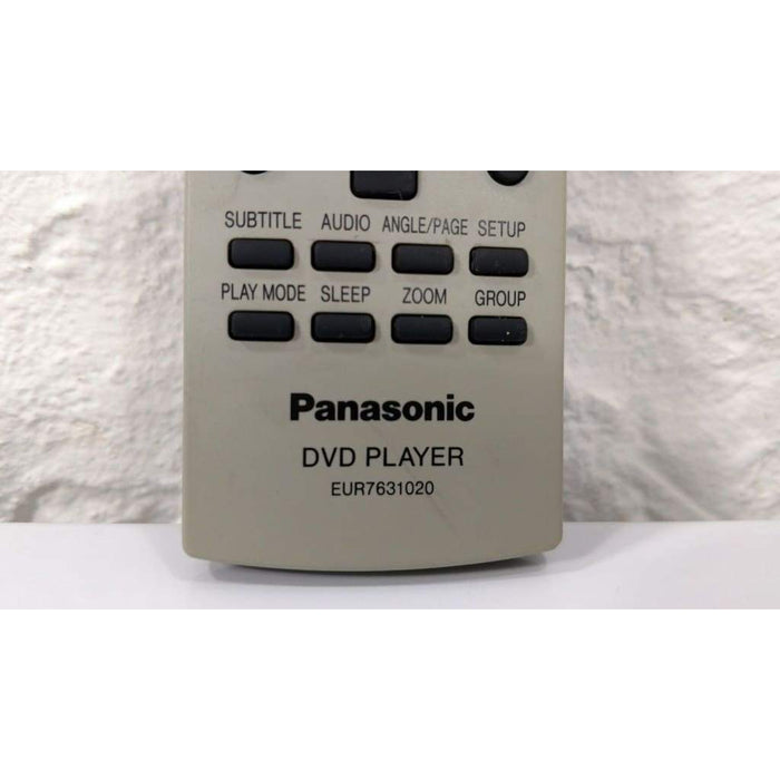 Panasonic EUR7631020 DVD Remote - DVDS24 DVDS27 DVDS27K DVDS27P DVDS27S DVDS27U