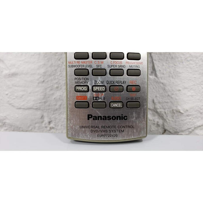 Panasonic EUR7722X20 DVD/VCR Combo Remote Control - Remote Control