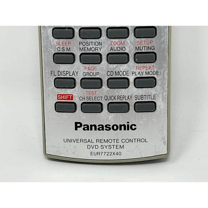 Panasonic EUR7722X40 AV Receiver Remote Control
