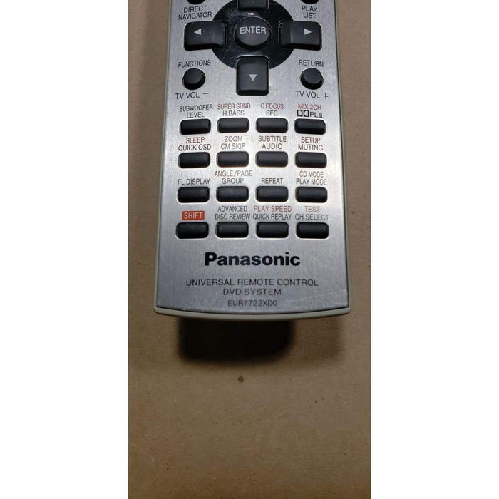 Panasonic EUR7722XD0 Home Theater Remote Control