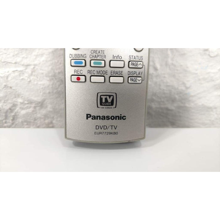 Panasonic EUR7729KB0 DVD Recorder DVDR Remote Control