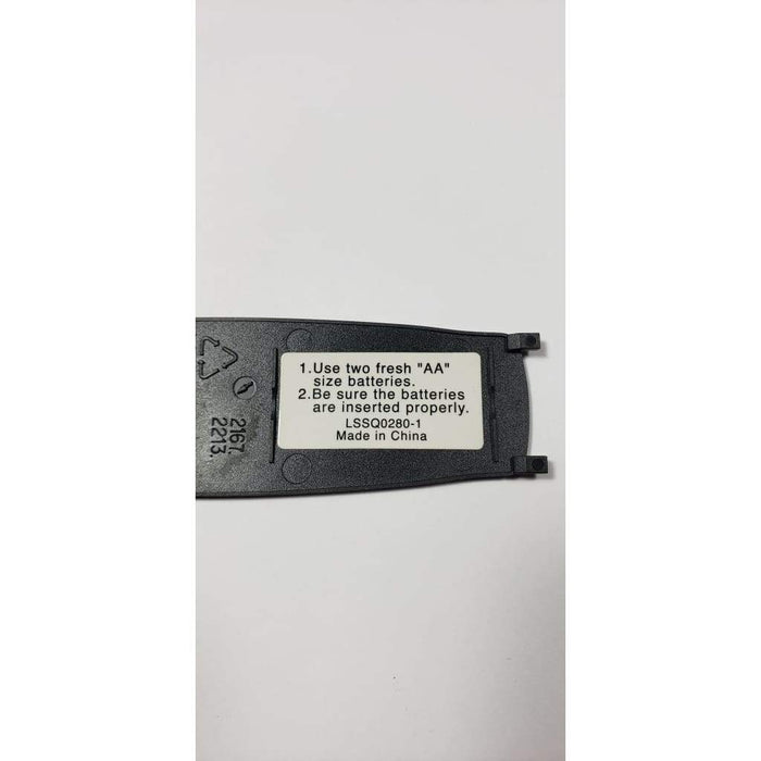 Panasonic LSSQ0280-1 TV/VCR Remote Control - Remote Control
