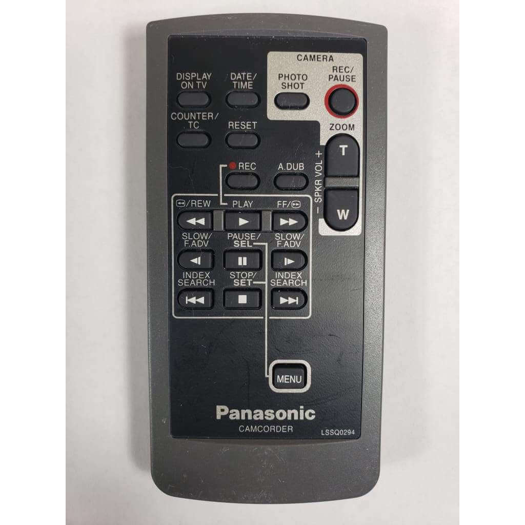 Panasonic LSSQ0294 Camcorder Remote Control Best Deal Remotes