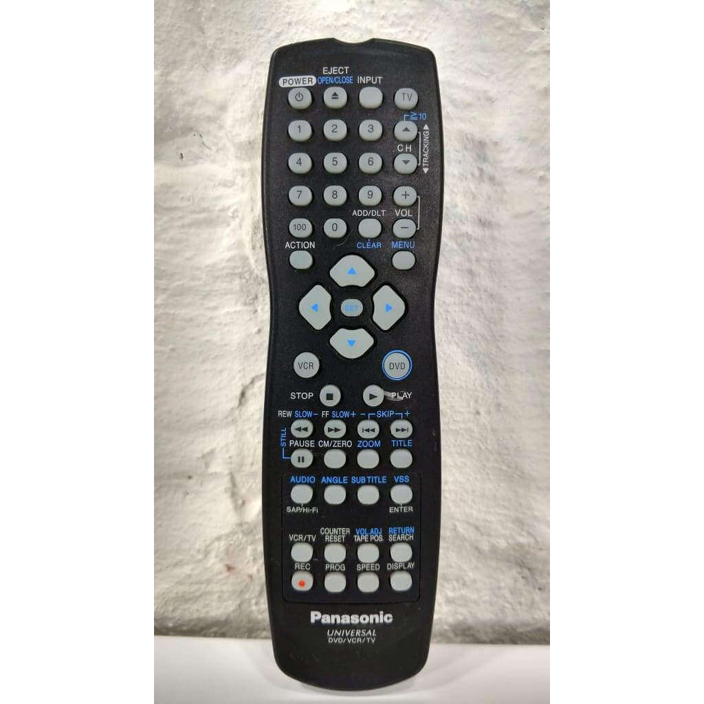 Panasonic LSSQ0374 DVD VCR Remote Control for PVD4743 PVD4743S - Best ...