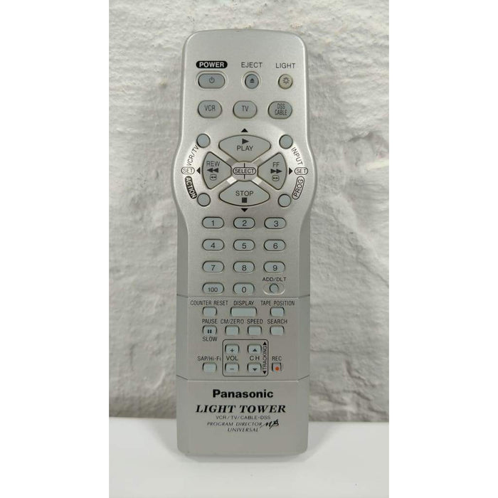 Panasonic LSSQ0407 Light Tower VCR Remote Control for PVV4624S PVV4624SK - Remote Controls