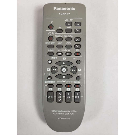 Panasonic N2QAHB000026 TV/VCR Remote Control