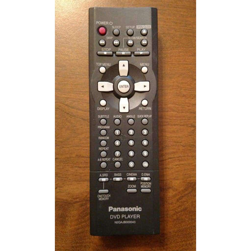 Panasonic N2QAJB000043 DVD Remote Control - Remote Control