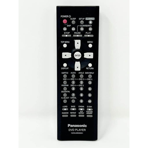 Panasonic N2QAJB000051 DVD Remote Control