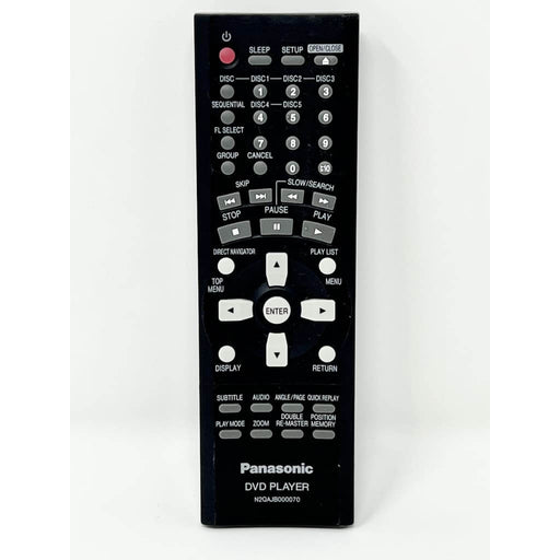 Panasonic N2QAJB000070 DVD Remote Control