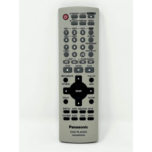 Panasonic N2QAJB000092 DVD Remote Control