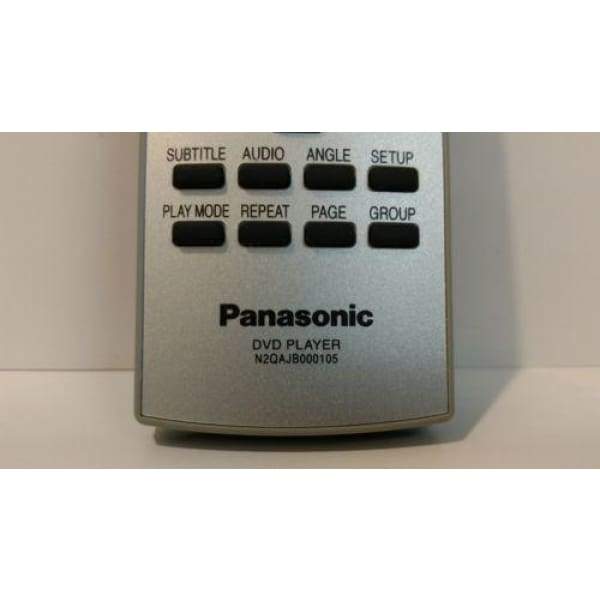 Panasonic N2QAJB000105 DVD Remote Control