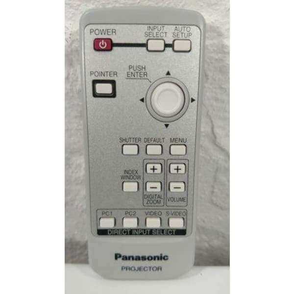 Panasonic N2QAYA000002 Projector Remote Control for PT-LB50 PT-LB60 - Remote Controls
