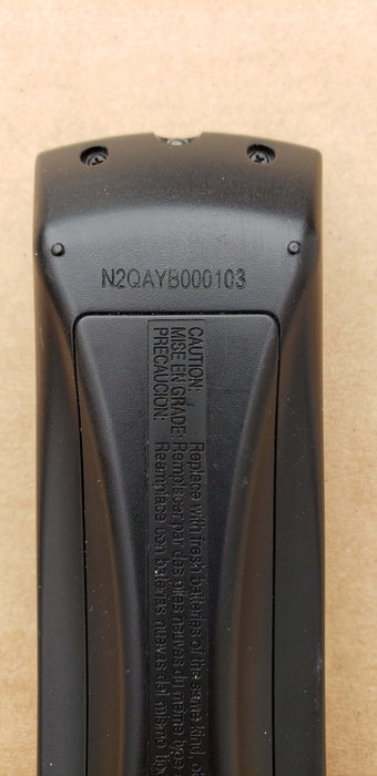 Panasonic N2QAYB000103 TV Remote Control