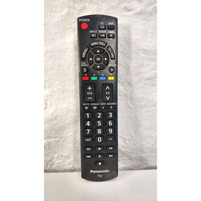 Panasonic N2QAYB000485 TV Remote Control for TC-L42U25 TC-P46S2 TH-32LRH30