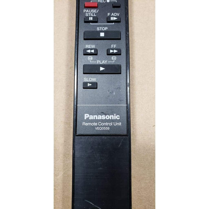 Panasonic VEQ0559 VCR Remote Control