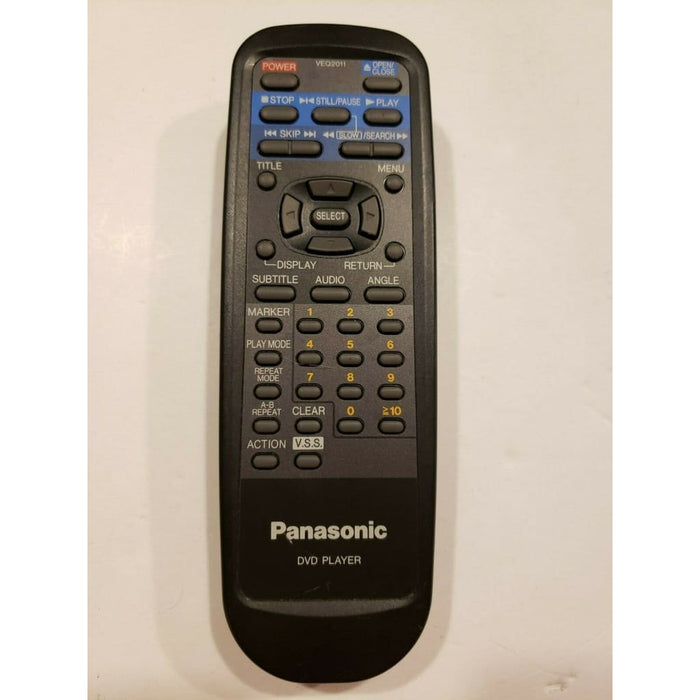 Panasonic VEQ2011 DVD Remote Control
