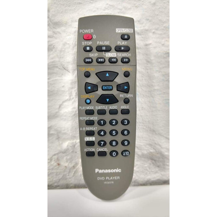 Panasonic VEQ2378 DVD Remote Control