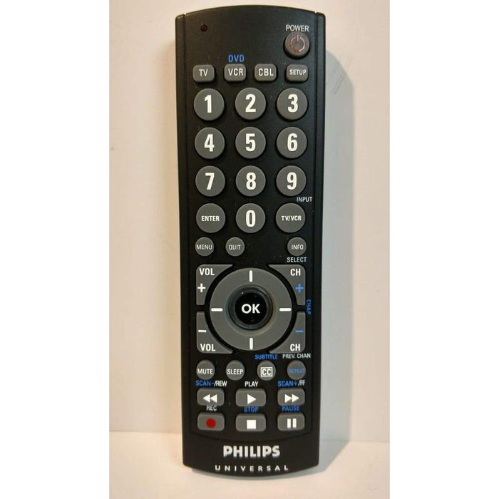 Philips CL035A Programming Universal Remote Control