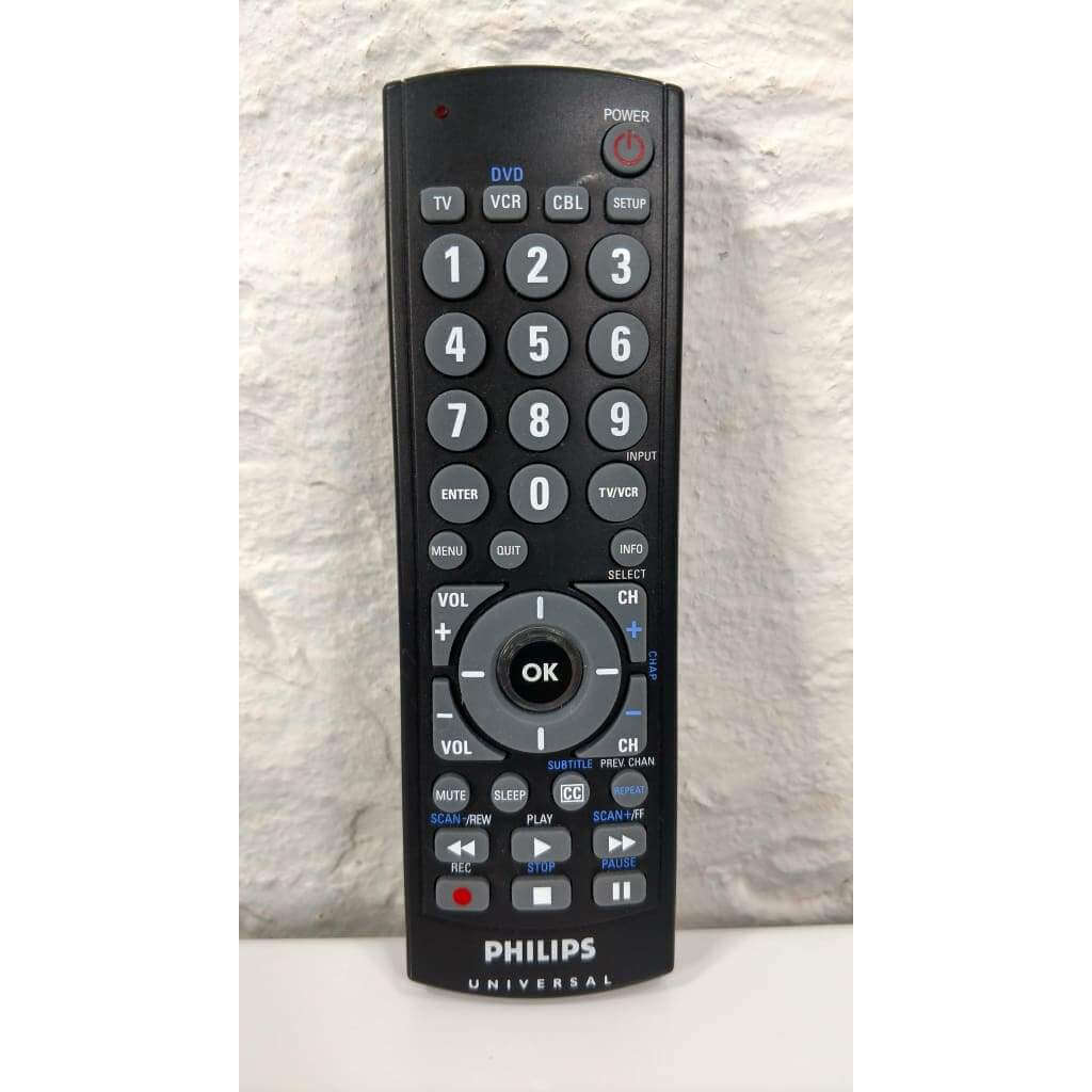 Philips Universal TV / VCR / Cable Remote Control Unit Model SRU2103/27 Best Deal Remotes