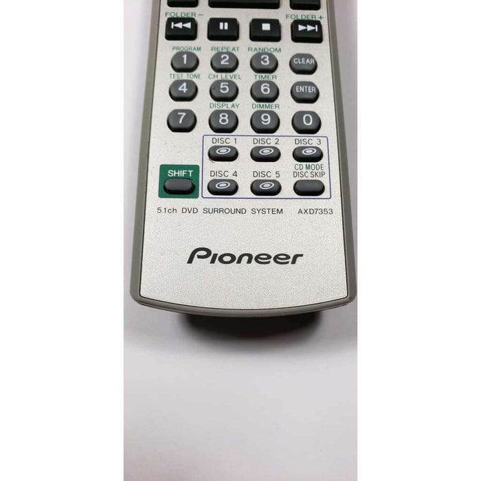 Pioneer AXD7353 Home Theater Remote Control