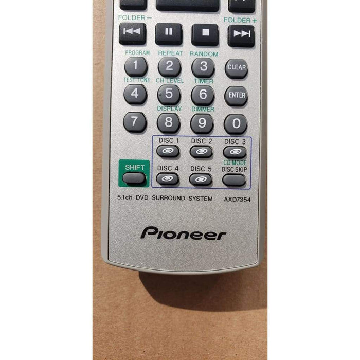 Pioneer AXD7354 Home Theater Remote for HTD630DV XVHTD630/KUCXJ - Remote Controls