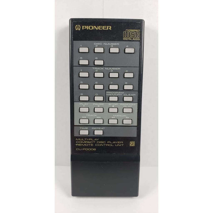 Pioneer CU-PD006 CD Player Remote Control - Remote Control