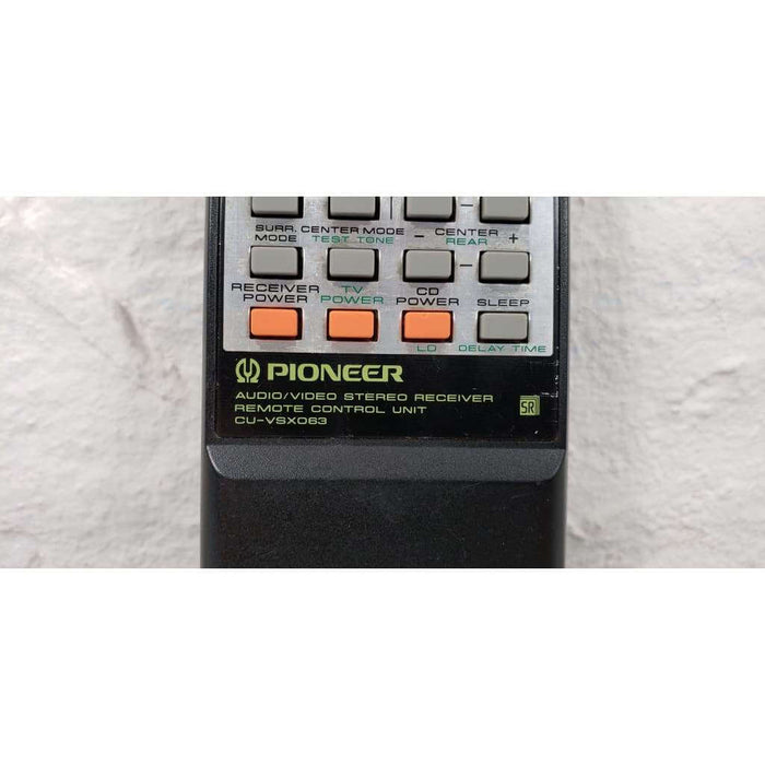 Pioneer CU-VSX063 Remote for CINSX06R VSX452 VSX452/KUXJ VSX452/YPWXJ XSX452 - Remote Control