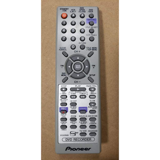 Pioneer VXX2949 DVD Recorder DVDR Remote Control