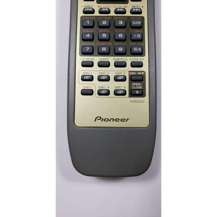 Pioneer XXD3033 AV Receiver Remote Control