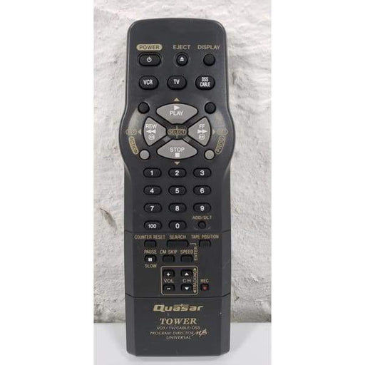 Quasar LSSQ0209 VCR Remote for VHQ400 VHQ400N VHQ40M VHQ40MN