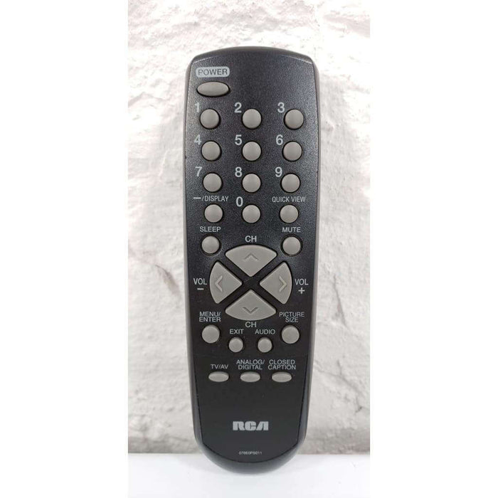 RCA 076E0PS011 TV Remote Control for 27F554T