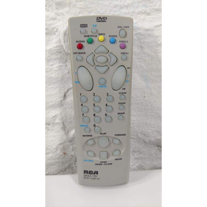 RCA DVD/TV RCR 110D A1 DVD Player Remote Control - Remote Control
