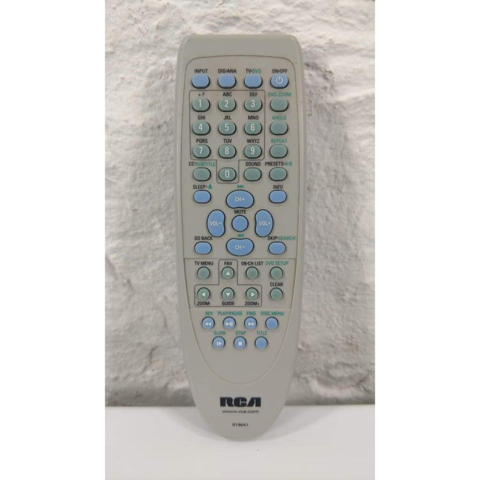 RCA R196A1 TV/DVD Remote Control for 20F514TD