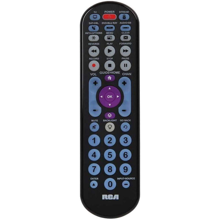 RCA RCRBB05BHZ 5-Device Universal Remote Control - Remote Control