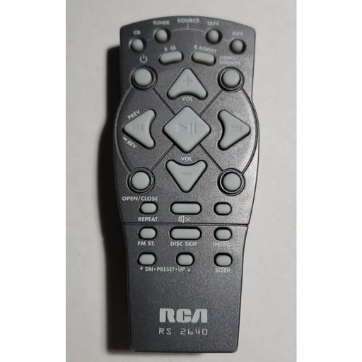 RCA RS2640 Audio Remote Control - Remote Control