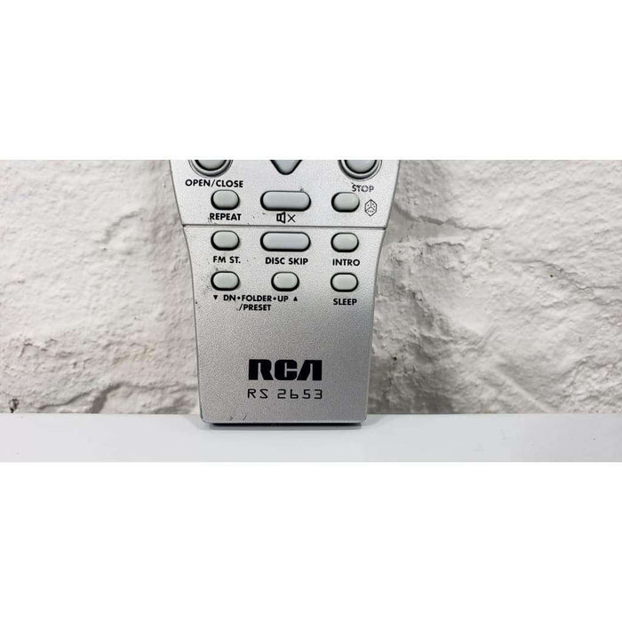RCA RS2653 Audio Remote Control for RS2653 RS2663 - Remote Control