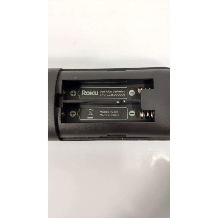 Roku Express RC101 3226000209 Remote Control for Media Streamer Netflix Google Play