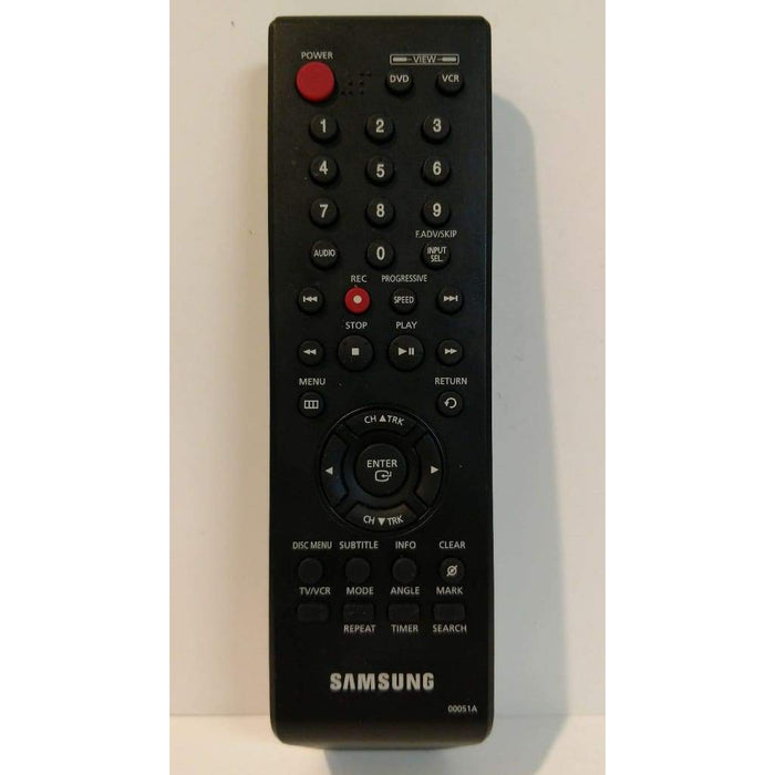 Samsung 00051A Remote for DVD VCR DV5600 DVDV5650 DVDV6700 DVDV6800 DVDV4600