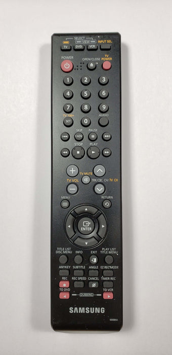 Samsung 00084A DVDR DVD Recorder Remote Control