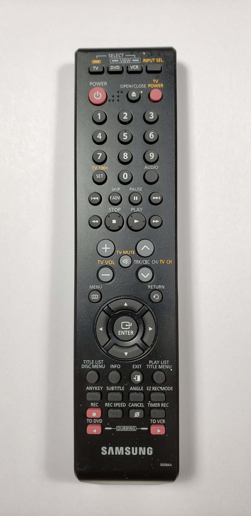 Samsung 00084A DVDR DVD Recorder Remote Control