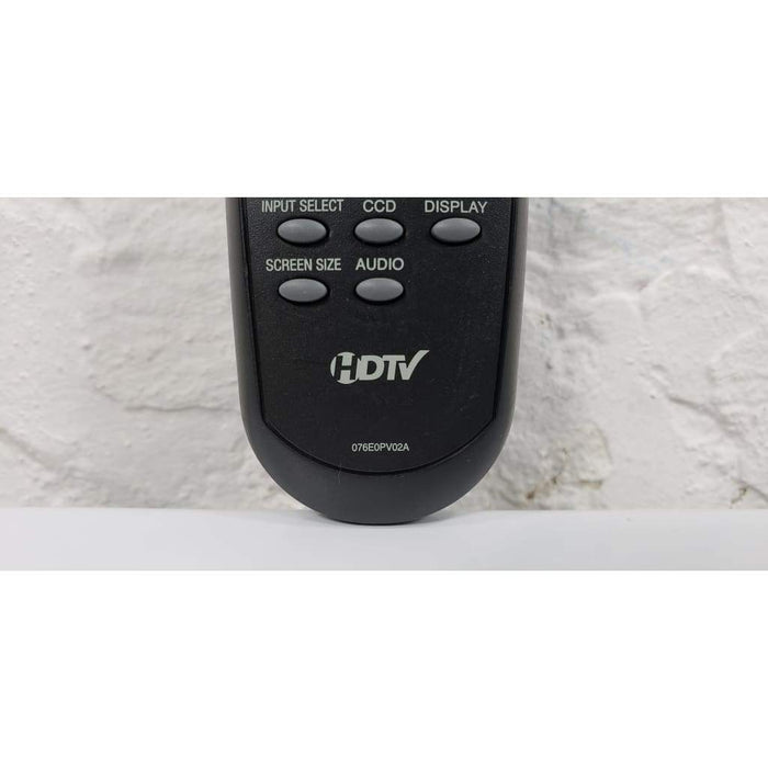 Sansui 076E0PV02A HDTV Remote Control for HDLCD1955B, HDLCD1955W