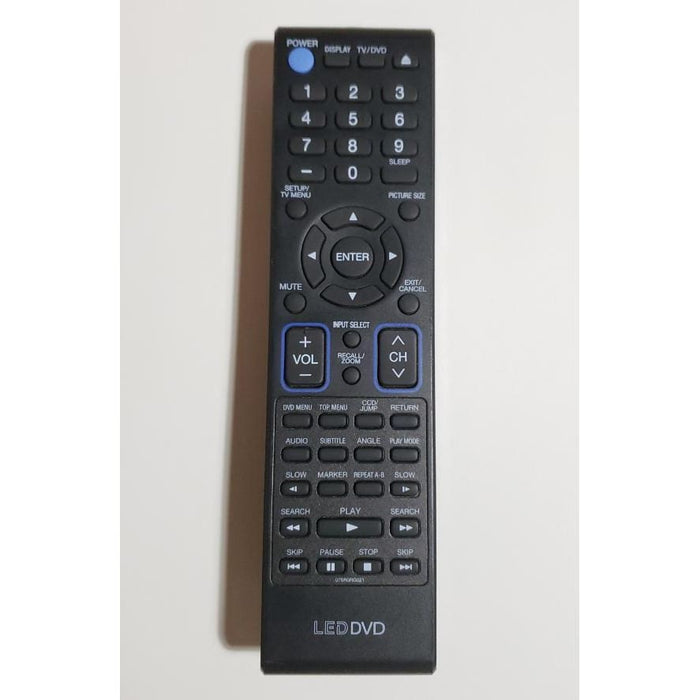 Sansui 076R0RG021 TV/DVD Combo Remote Control