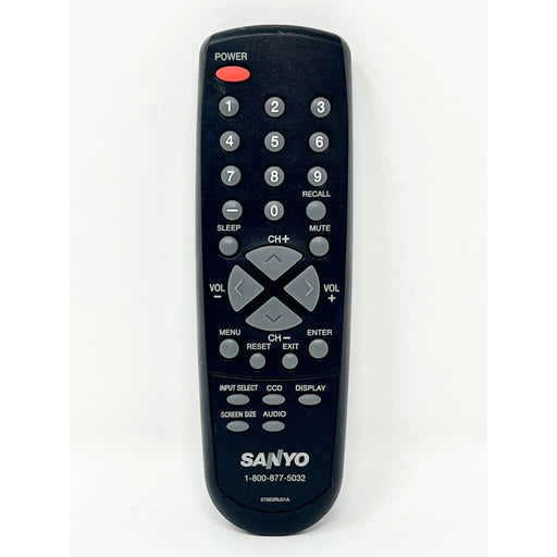 Sanyo 076E0RU01A TV Remote Control - Remote Controls