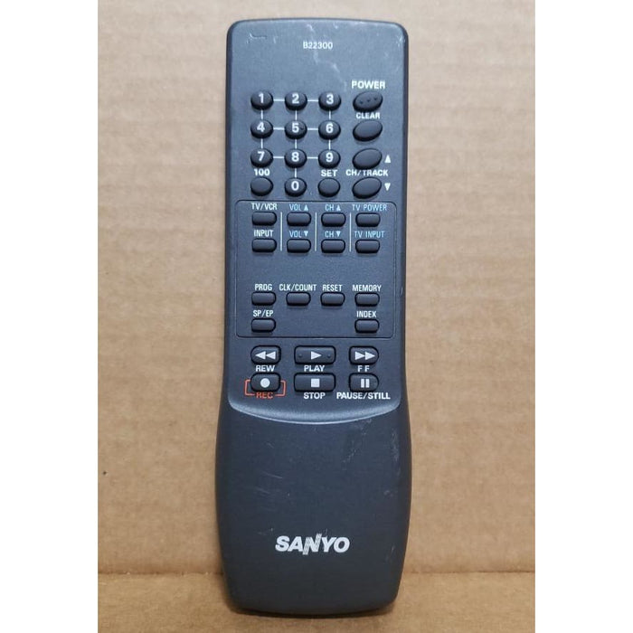 Sanyo B22300 VCR Remote Control