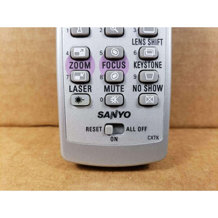 Sanyo CXTK Projector Remote Control