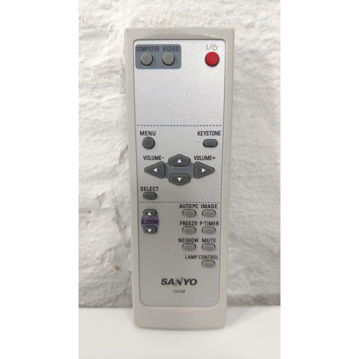 Sanyo CXVM LCD Projector Remote Control for PLCXU78 PLCXU101 PLCXU105 - Remote Control